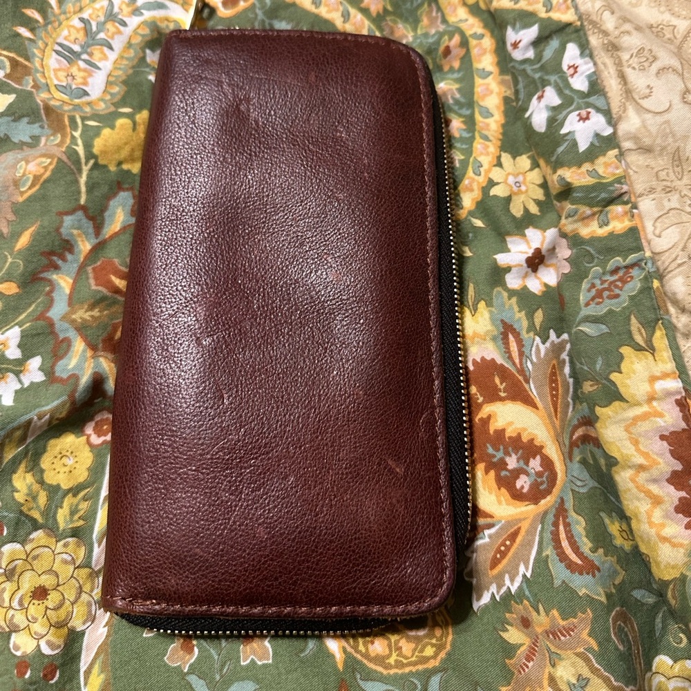 Portland leather wallet